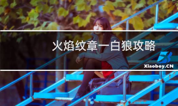 火焰纹章一白狼攻略