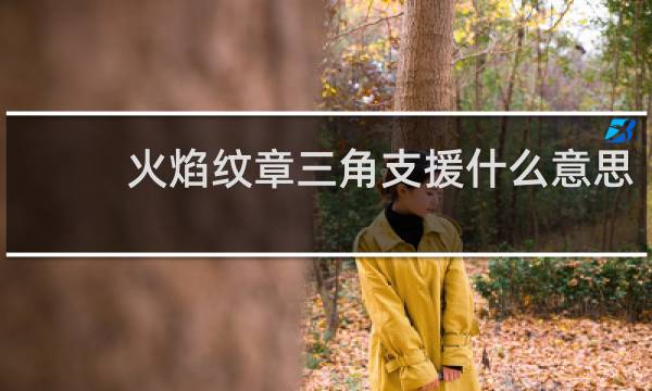 火焰纹章三角支援什么意思