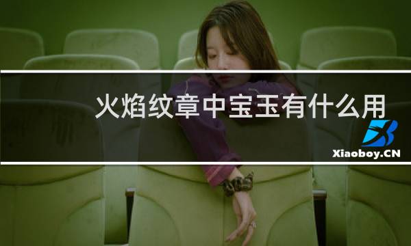 火焰纹章中宝玉有什么用