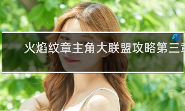 火焰纹章主角大联盟攻略第三章