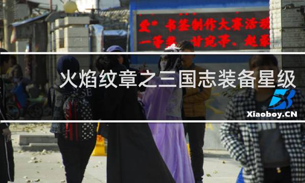 火焰纹章之三国志装备星级