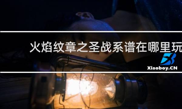 火焰纹章之圣战系谱在哪里玩