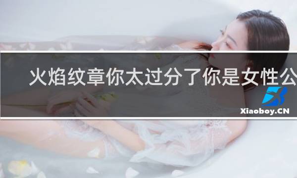 火焰纹章你太过分了你是女性公敌