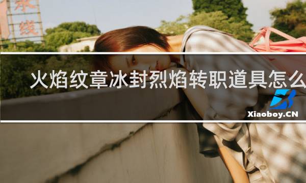 火焰纹章冰封烈焰转职道具怎么弄