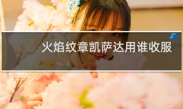火焰纹章凯萨达用谁收服