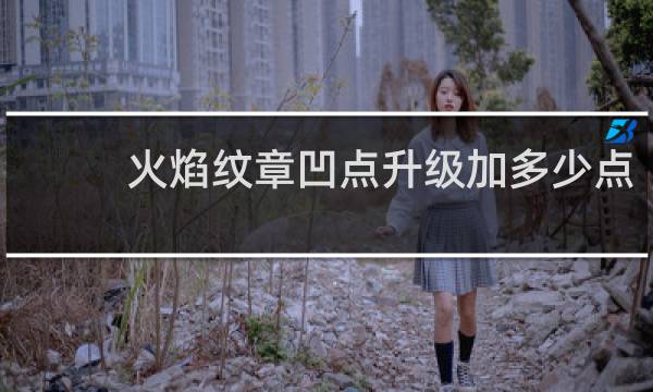 火焰纹章凹点升级加多少点