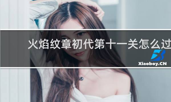火焰纹章初代第十一关怎么过