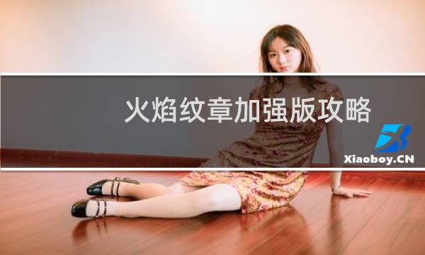 火焰纹章加强版攻略