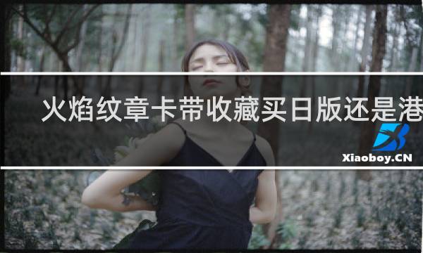 火焰纹章卡带收藏买日版还是港版