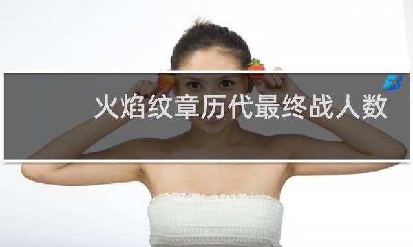 火焰纹章历代最终战人数
