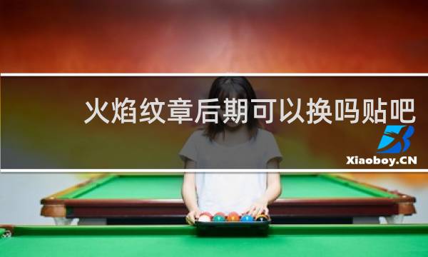 火焰纹章后期可以换吗贴吧