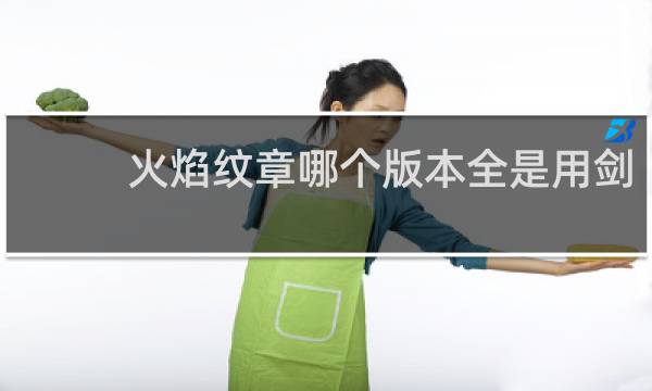 火焰纹章哪个版本全是用剑