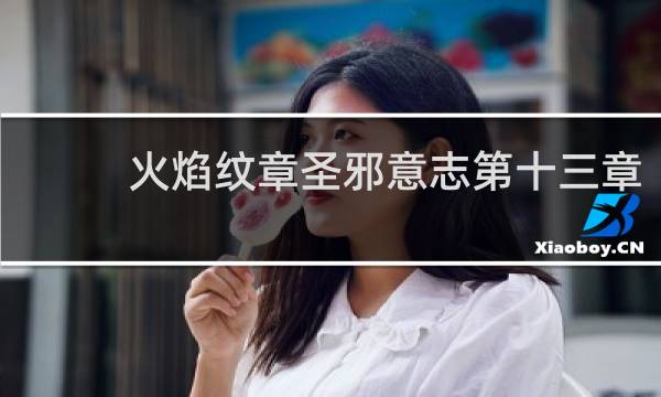 火焰纹章圣邪意志第十三章