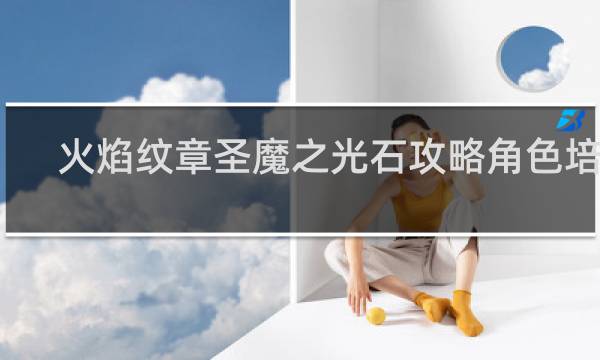 火焰纹章圣魔之光石攻略角色培养