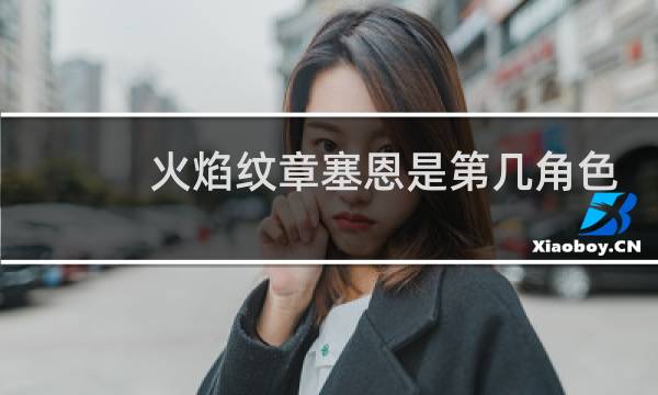 火焰纹章塞恩是第几角色