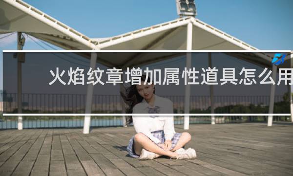 火焰纹章增加属性道具怎么用