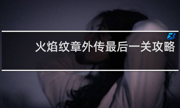 火焰纹章外传最后一关攻略