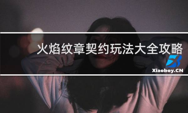 火焰纹章契约玩法大全攻略