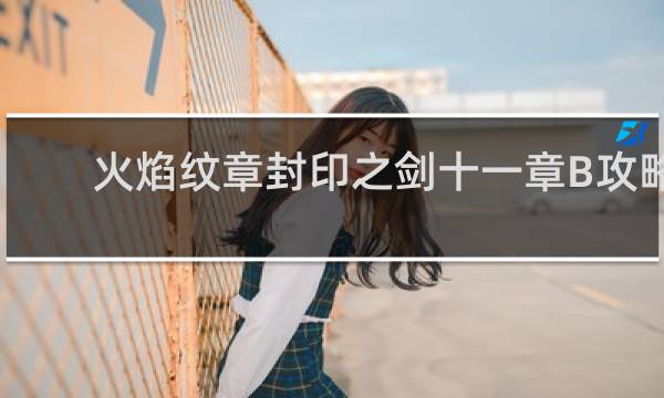 火焰纹章封印之剑十一章B攻略