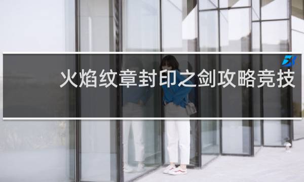 火焰纹章封印之剑攻略竞技