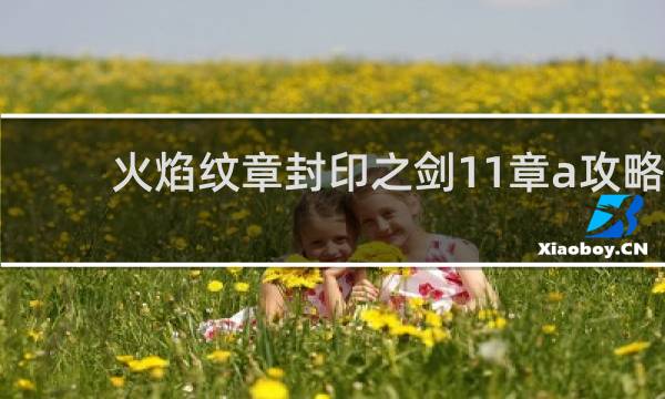 火焰纹章封印之剑11章a攻略