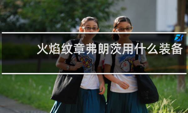 火焰纹章弗朗茨用什么装备