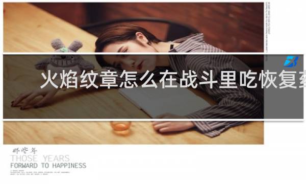 火焰纹章怎么在战斗里吃恢复药