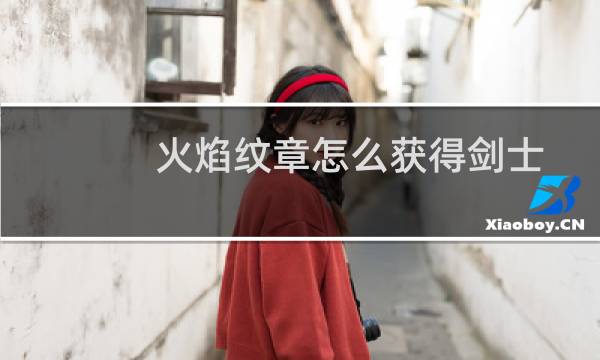 火焰纹章怎么获得剑士