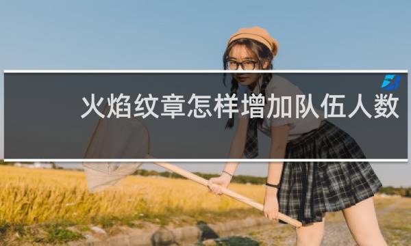 火焰纹章怎样增加队伍人数
