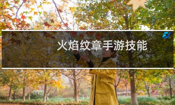 火焰纹章手游技能