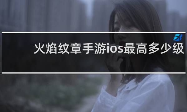 火焰纹章手游ios最高多少级