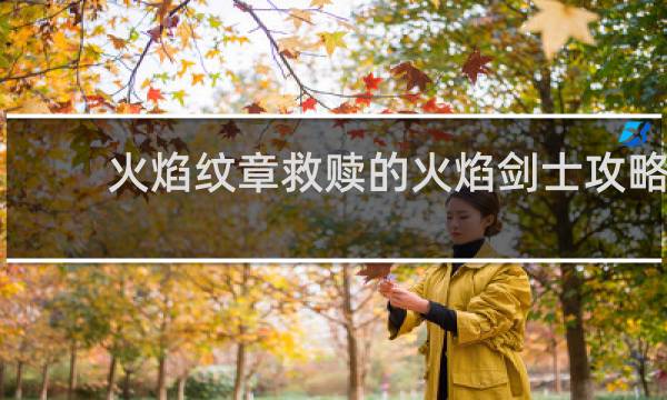 火焰纹章救赎的火焰剑士攻略