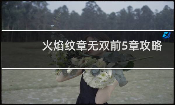 火焰纹章无双前5章攻略