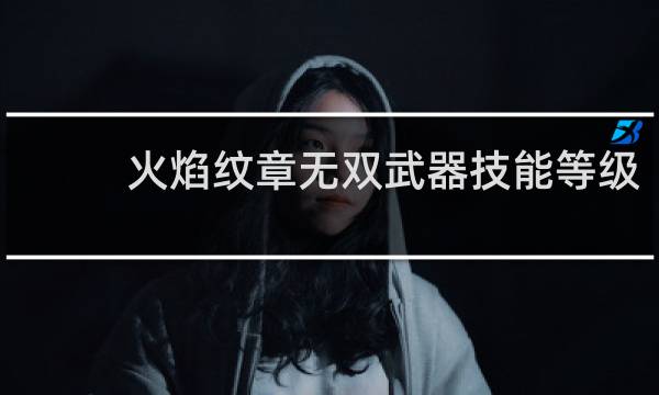 火焰纹章无双武器技能等级