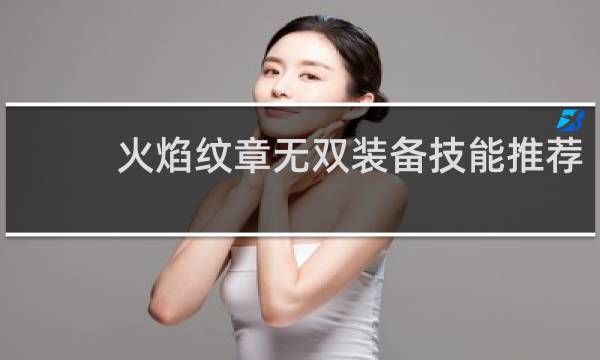 火焰纹章无双装备技能推荐