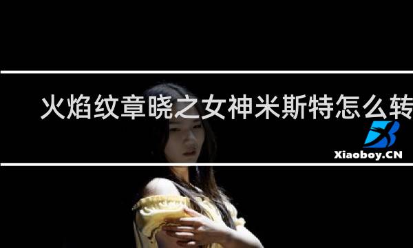 火焰纹章晓之女神米斯特怎么转职