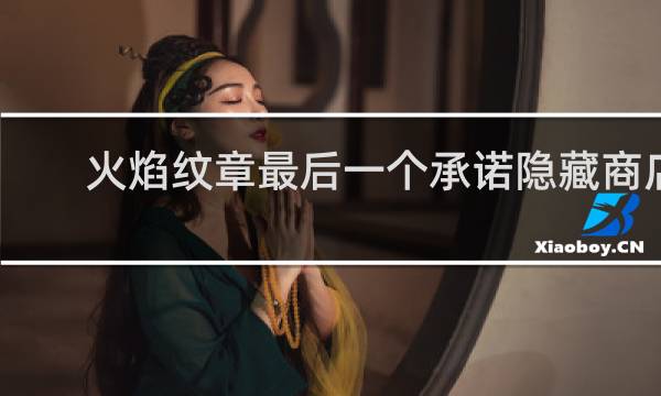 火焰纹章最后一个承诺隐藏商店