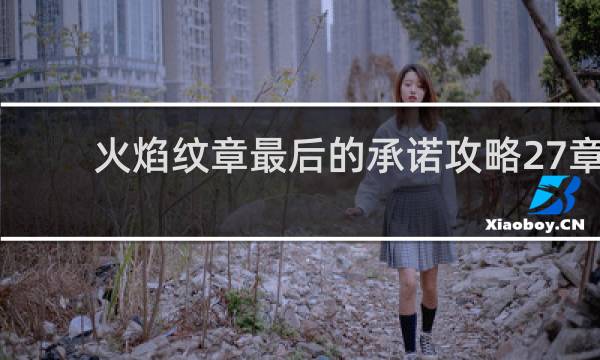 火焰纹章最后的承诺攻略27章
