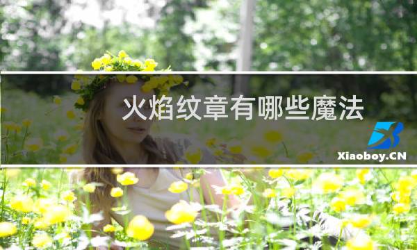 火焰纹章有哪些魔法