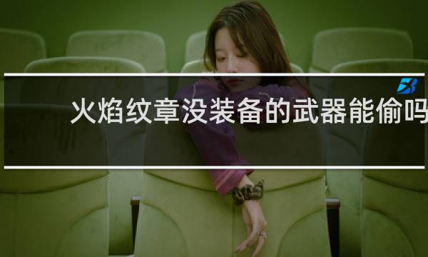 火焰纹章没装备的武器能偷吗
