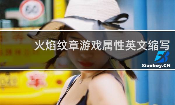 火焰纹章游戏属性英文缩写
