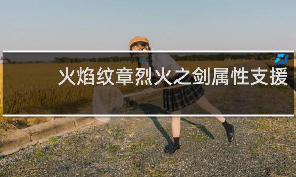火焰纹章烈火之剑属性支援