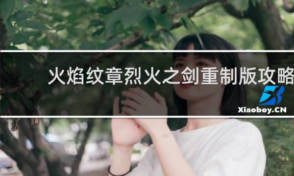 火焰纹章烈火之剑重制版攻略