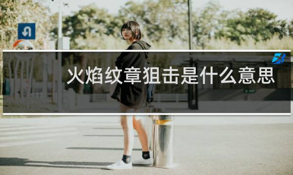 火焰纹章狙击是什么意思