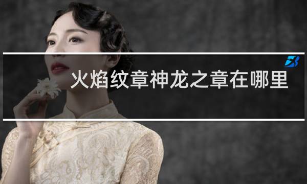 火焰纹章神龙之章在哪里