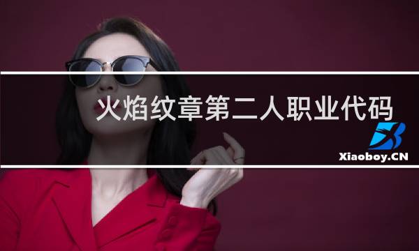 火焰纹章第二人职业代码