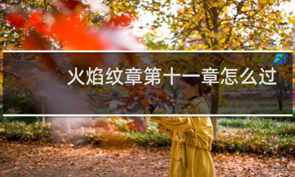 火焰纹章第十一章怎么过