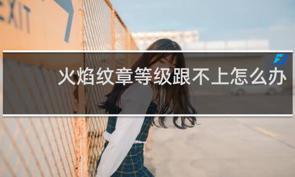 火焰纹章等级跟不上怎么办