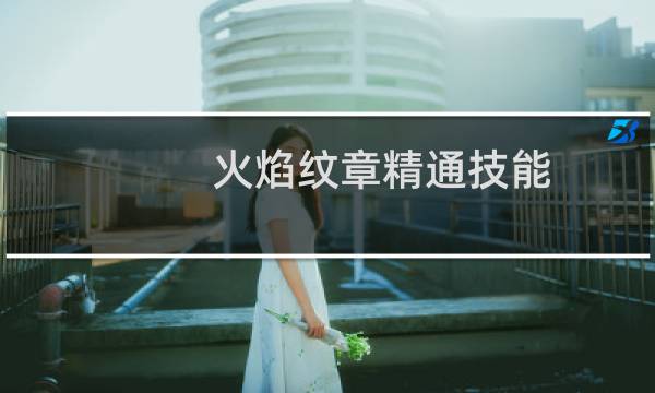 火焰纹章精通技能