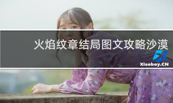 火焰纹章结局图文攻略沙漠